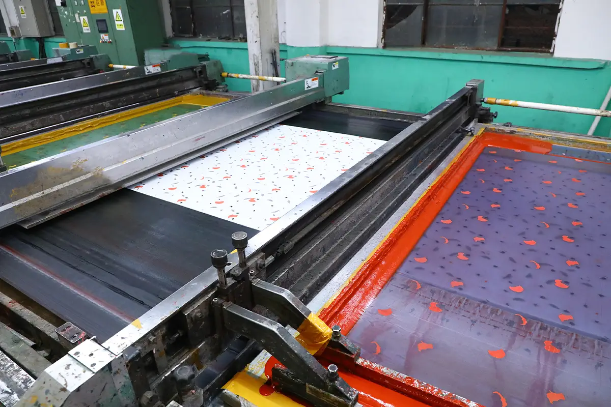 Fabric printing and dyeing