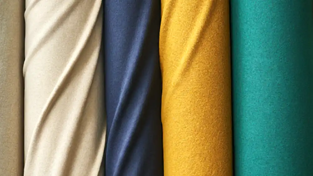 brushed cotton twill with different colors