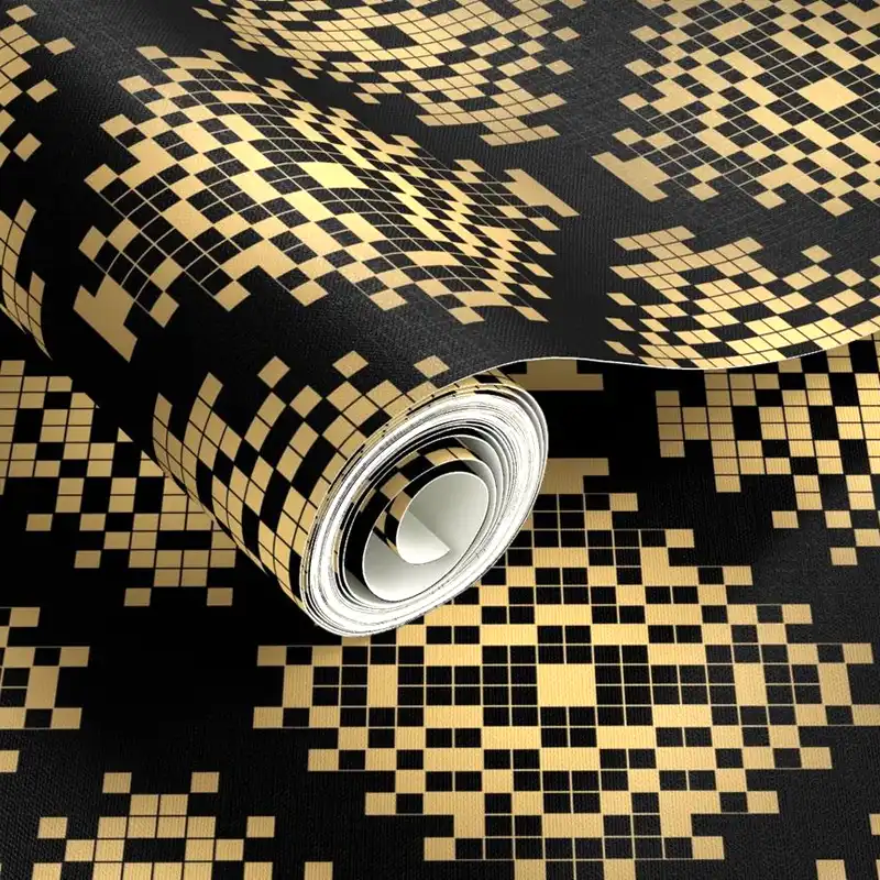 metallic fabric crossword