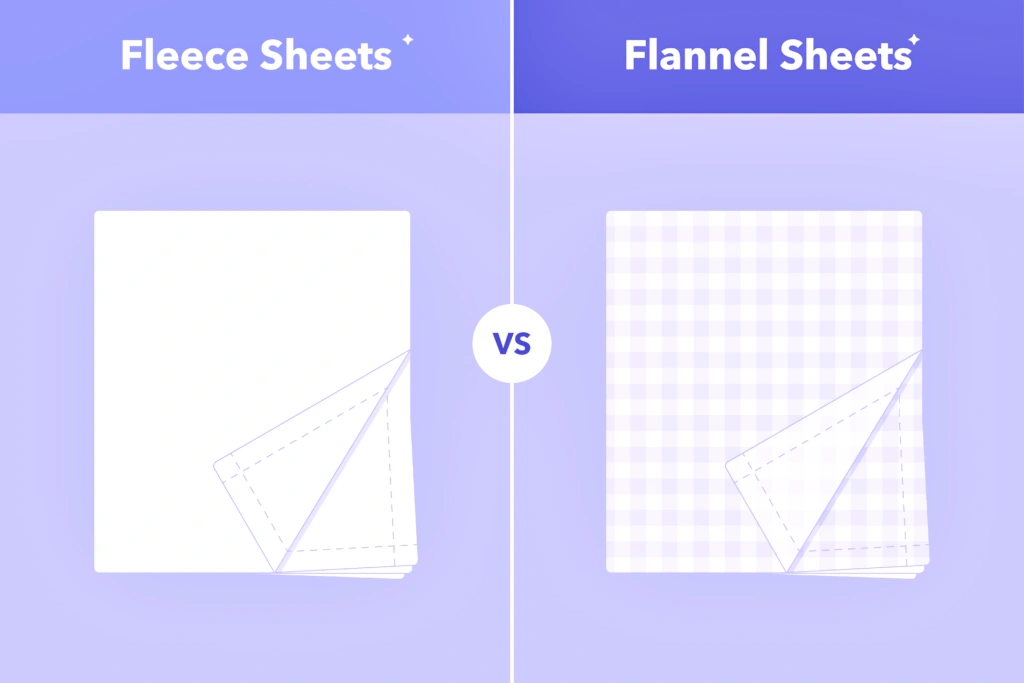 Fleece vs Flannel Fabric