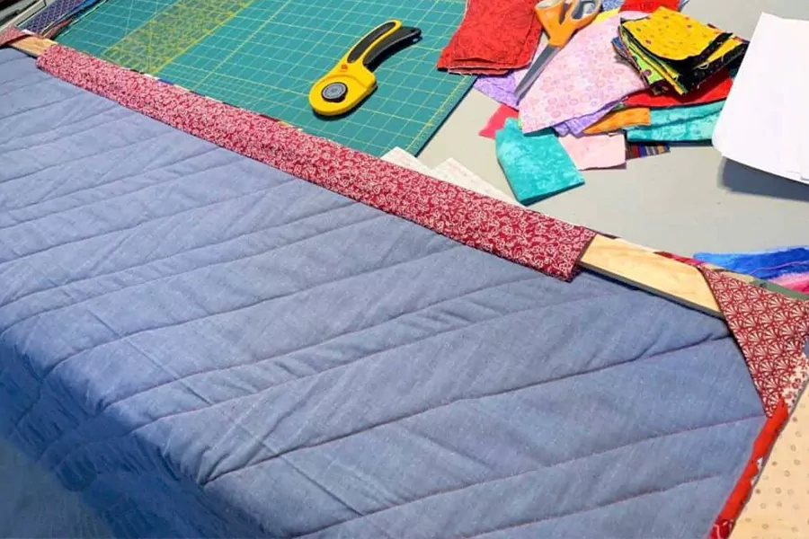 How to Make a Quilted Fabric Wall Hanging