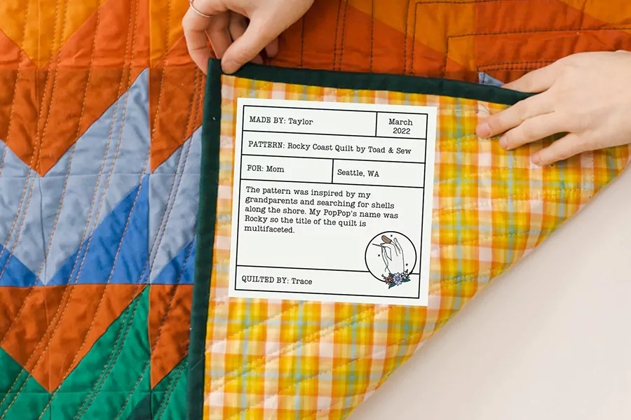 How to Print Quilt Labels on Fabric