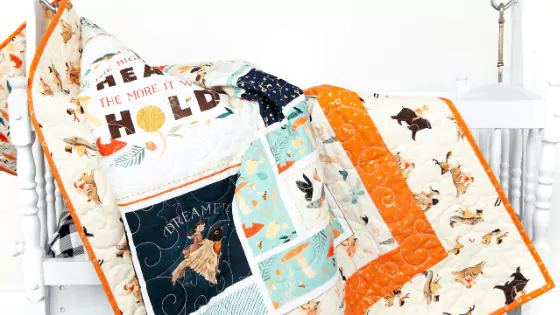 How to Quilt a Fabric Panel