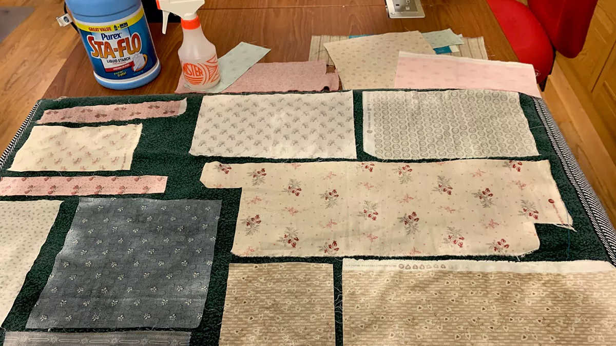 How to Starch Fabric for Quilting