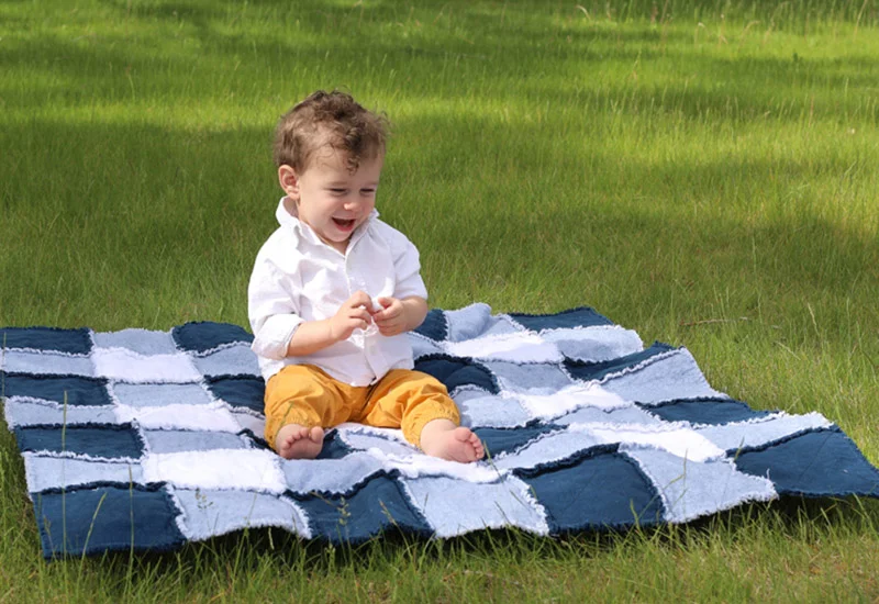 baby rag quilt