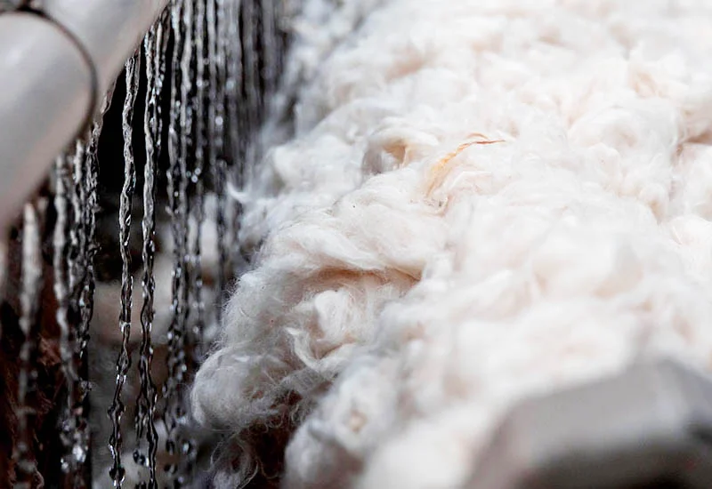 how is wool processed into fabric 5