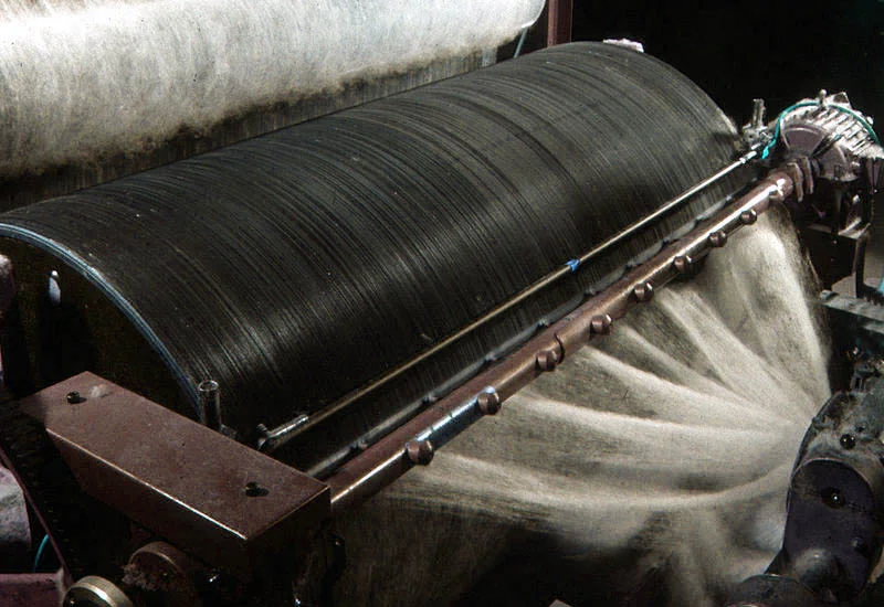 how is wool processed into fabric 6