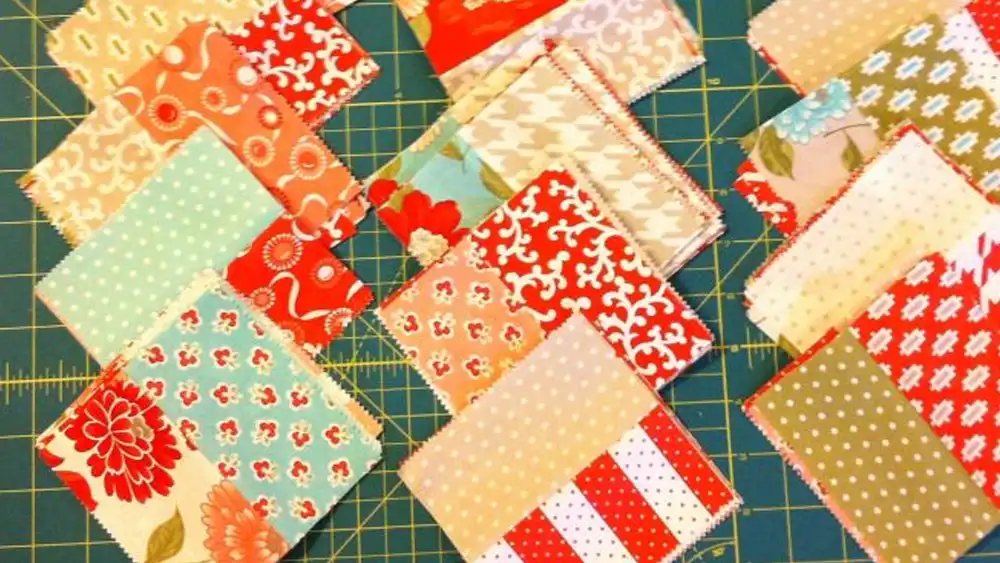 how make a quilt with fabric scraps