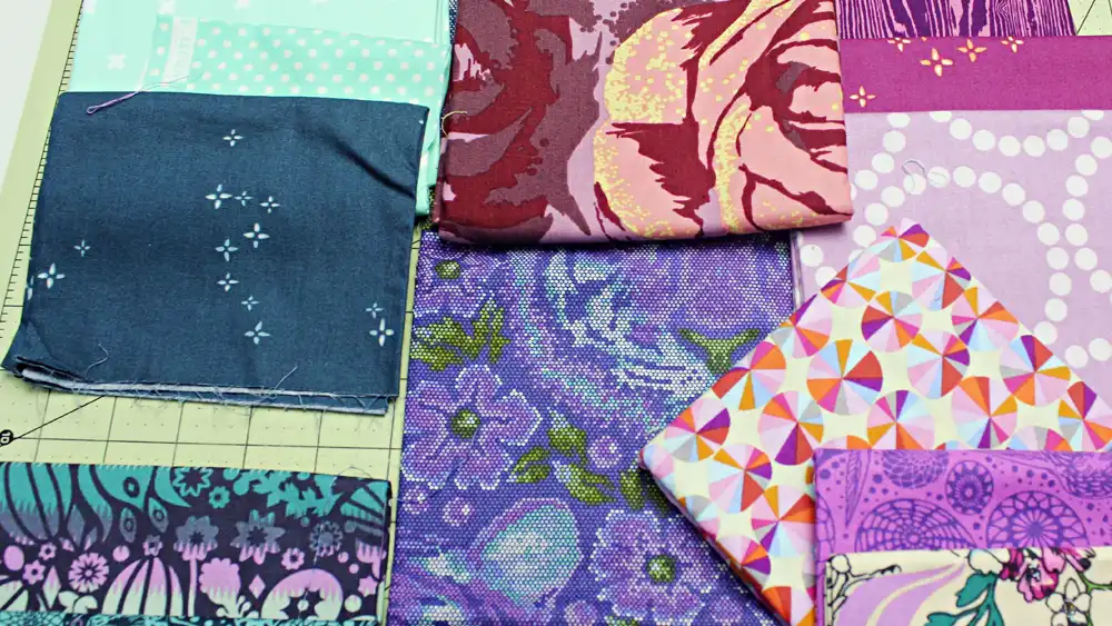 how to coordinate quilt fabric