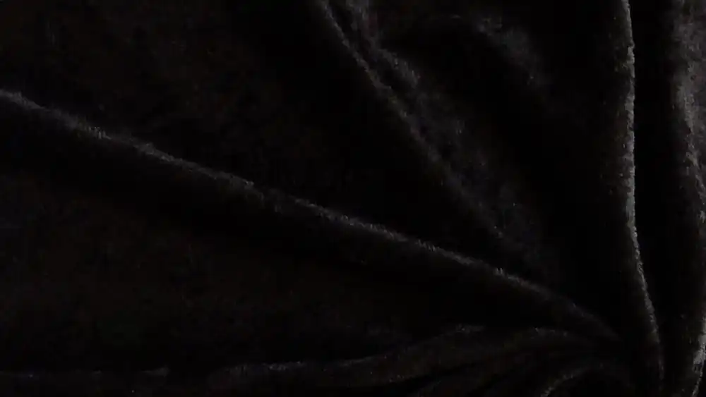 how to dye velvet fabric black