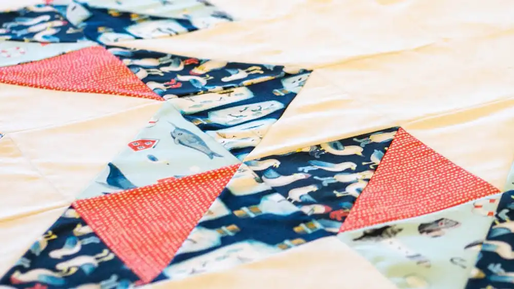 how to sew quilt top batting and backing