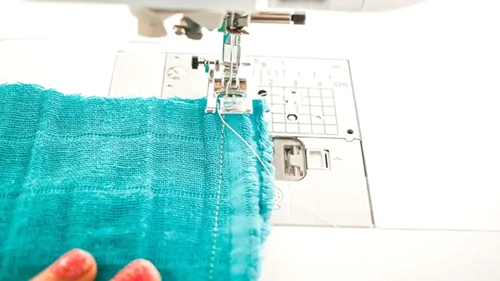 sewing with double gauze