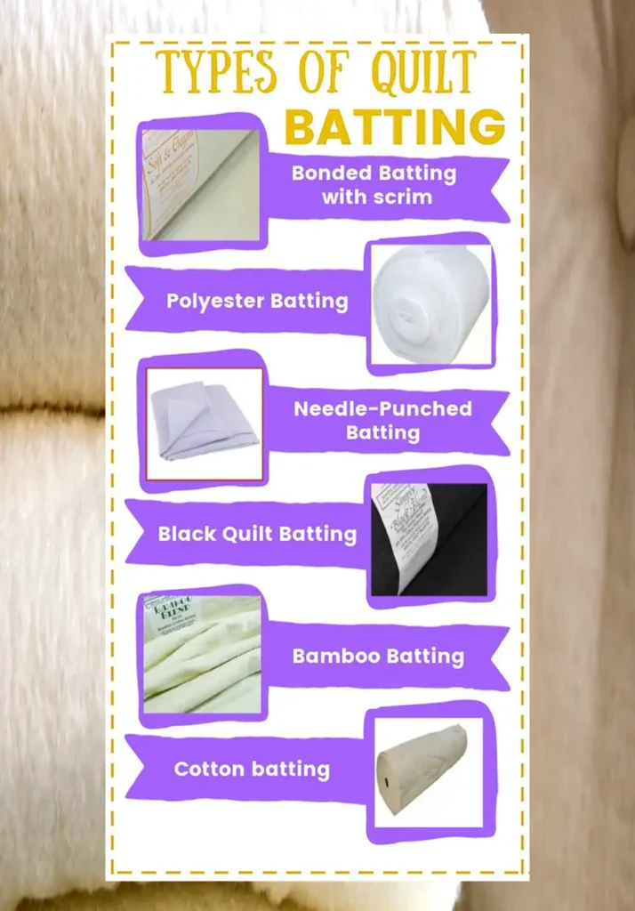 types of batting for quilting