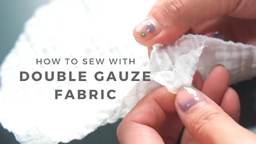 what is double gauze fabric used for