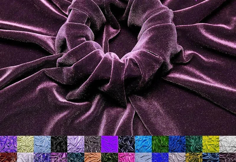 what is velvet fabric made of