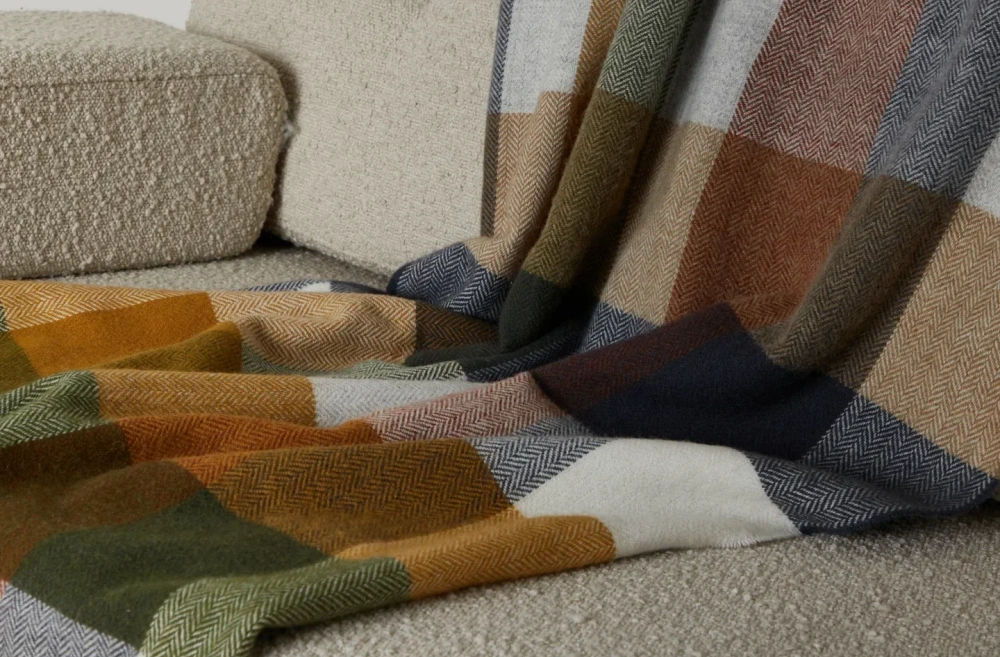 wool blankets and throws