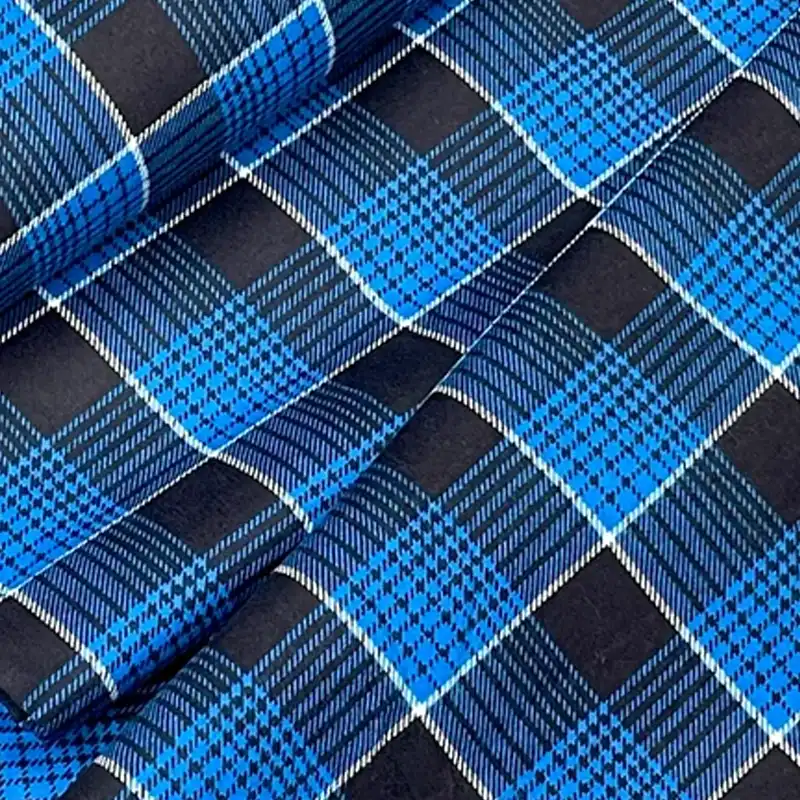 blue flannel fabric quilting