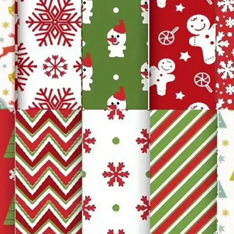 christmas cotton quilting fabric