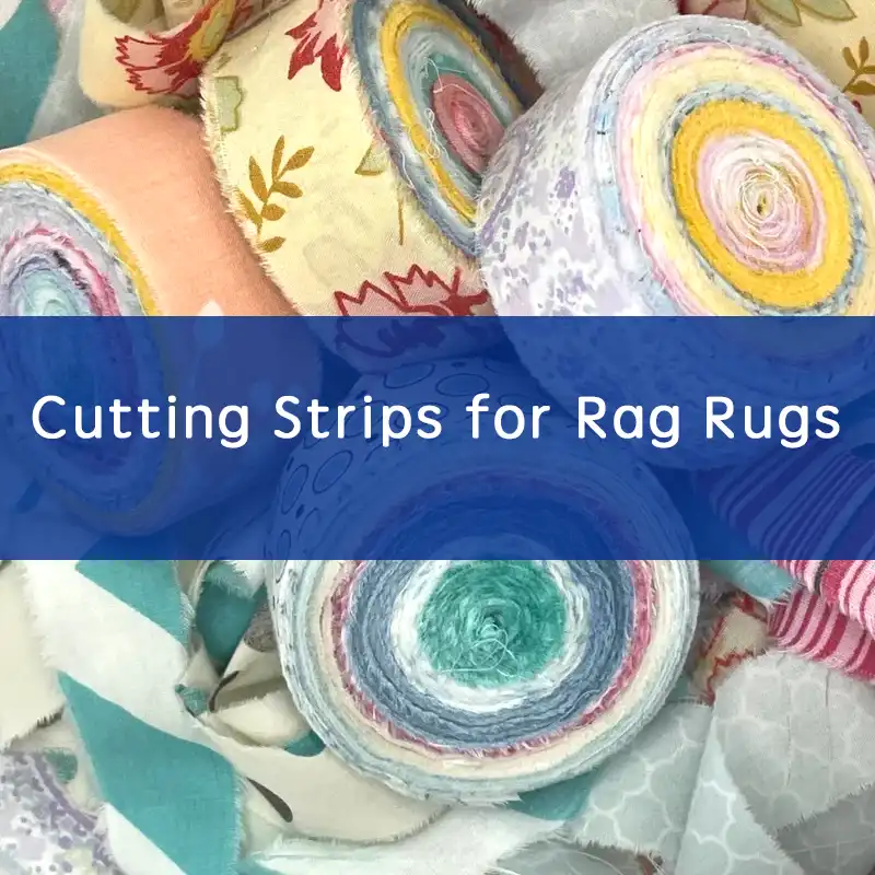 cutting strips for rag rugs