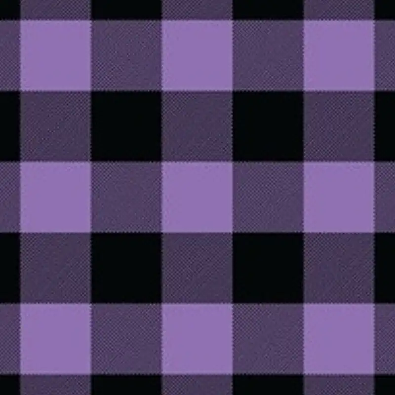 dark purple gingham fabric​