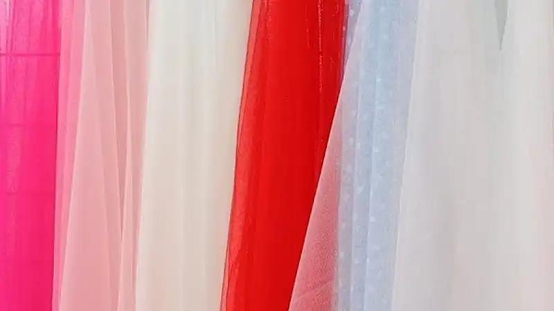 different types of tulle fabric