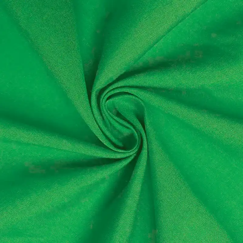 green quilting fabric