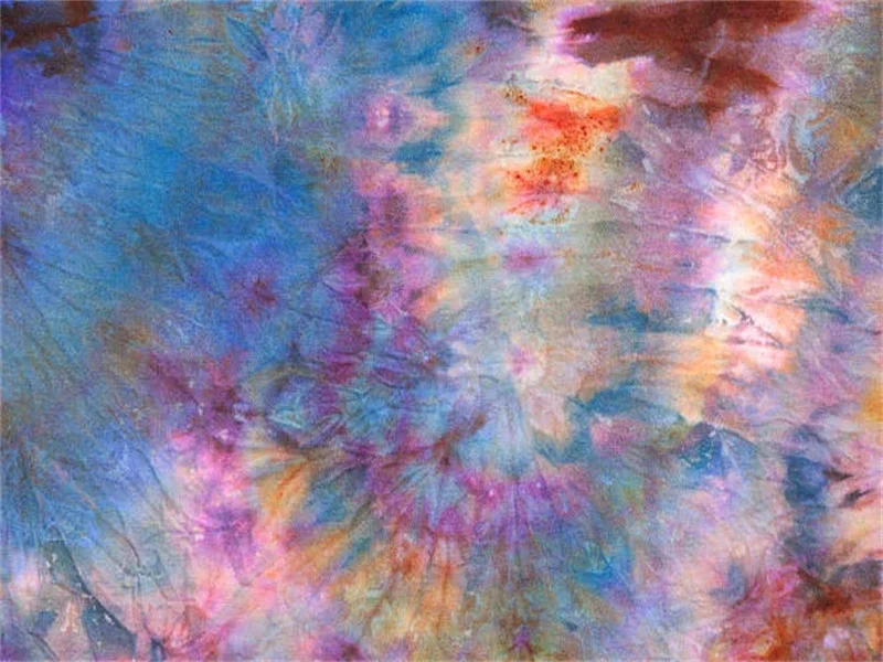 tie dye cotton jersey fabric