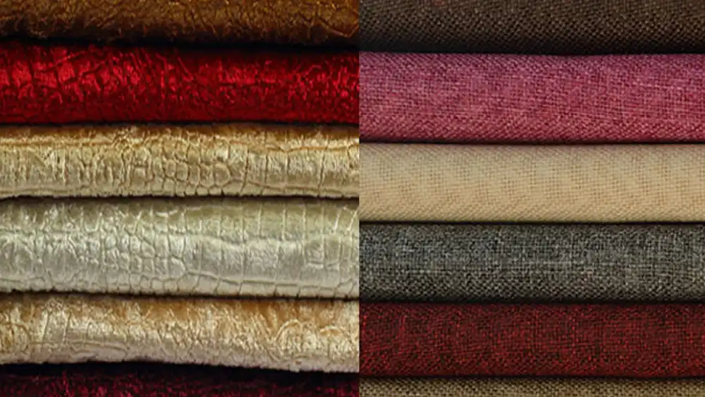 types of chenille fabric