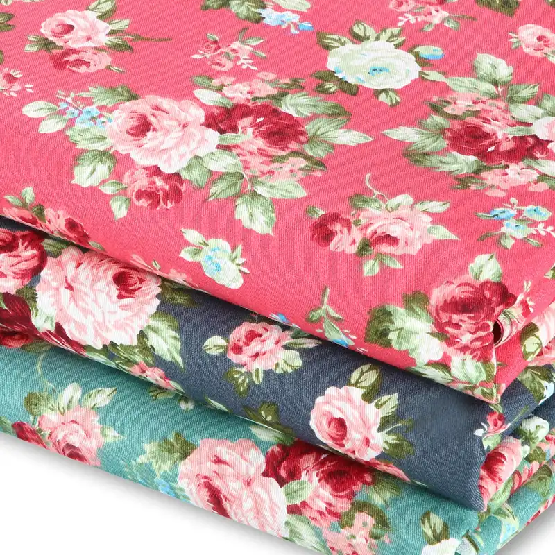 vintage floral quilt fabric