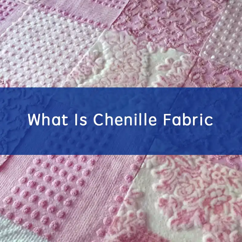 what is chenille fabric