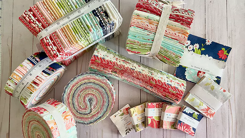 How Much Fabric is in a Jelly Roll