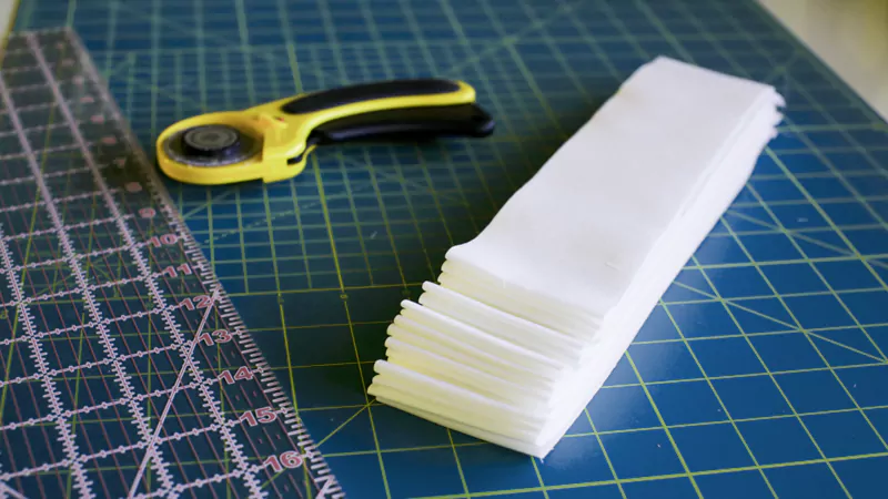 How to Make a Fabric Jelly Roll