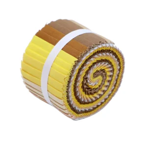 Yellow Jelly Roll Fabric Solid Color Jelly Roll Fabric