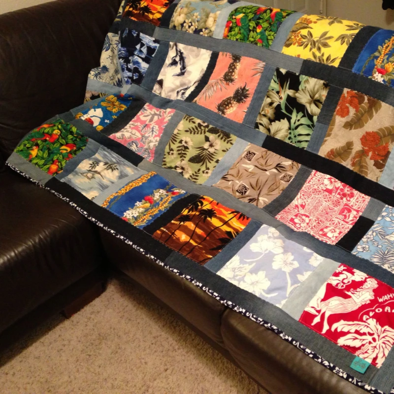 hawaiian fabric quilts