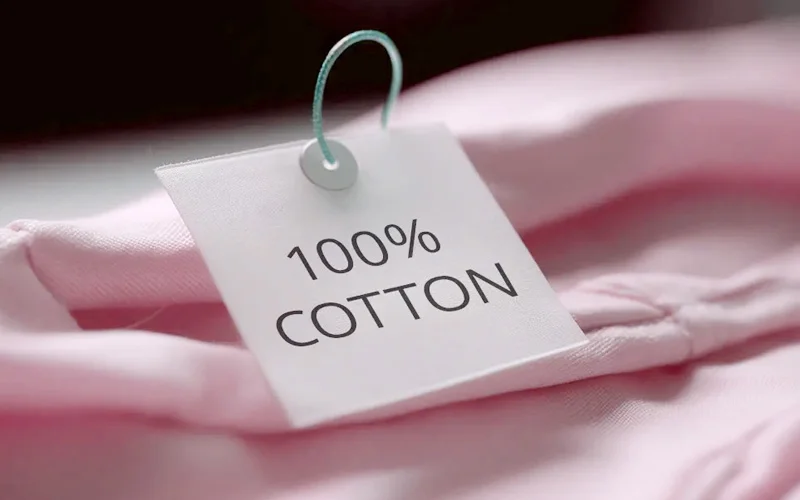 how to tell if fabric is 100 cotton