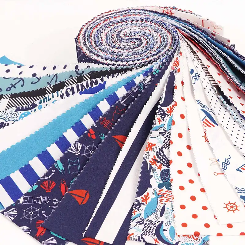 precut nautical quilting fabrics