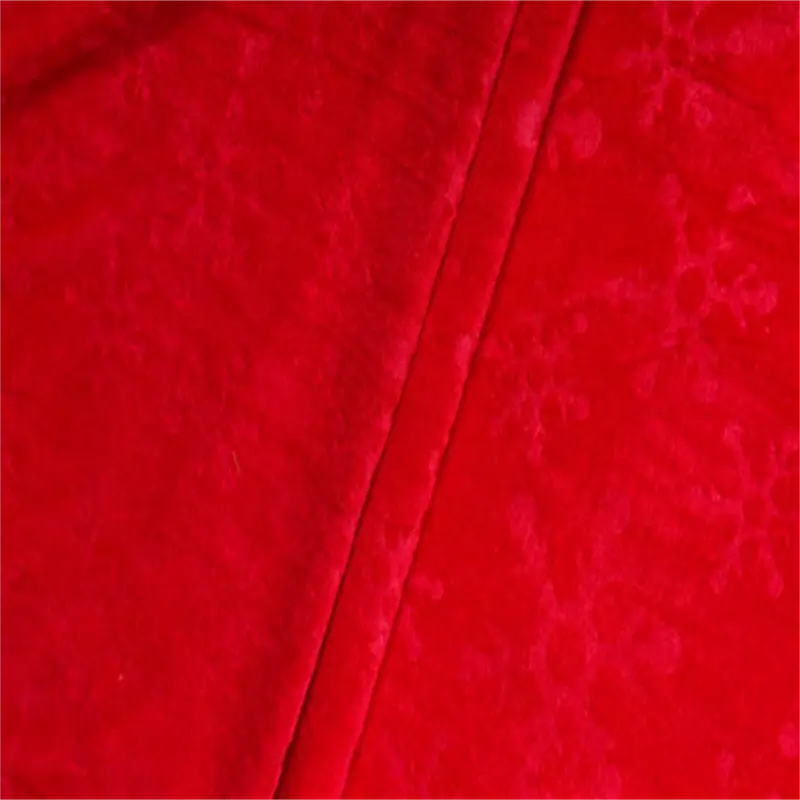 red quilting fabric