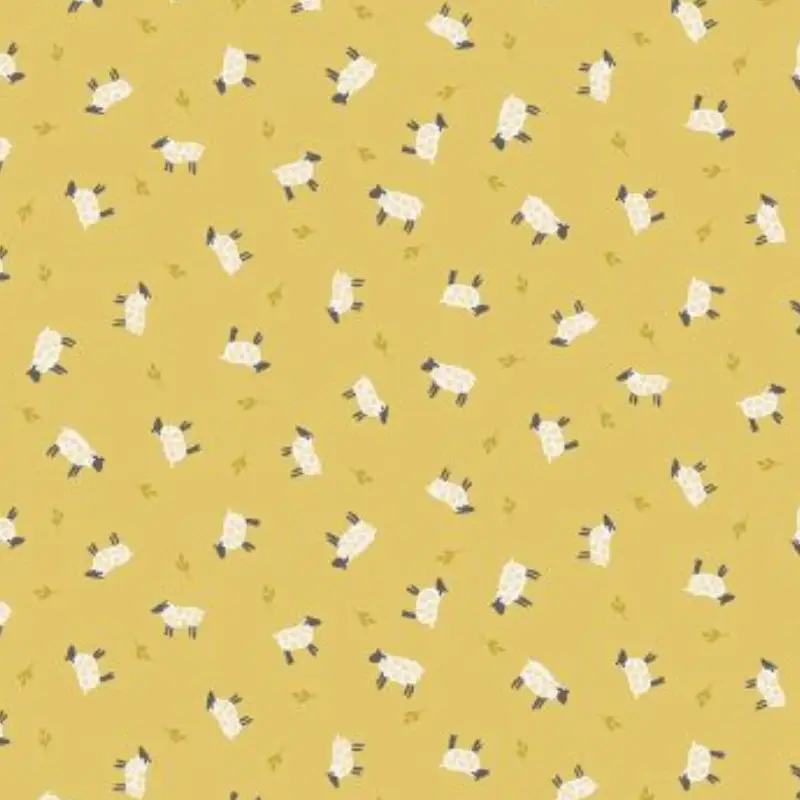 sheep 100% cotton quilting fabric