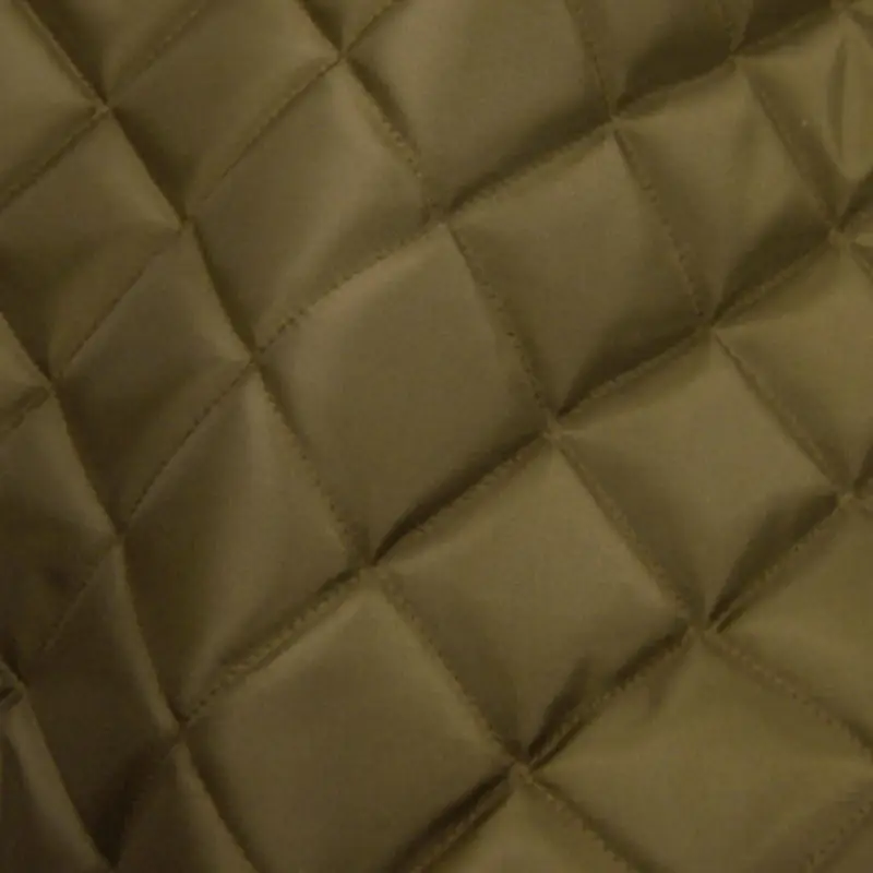 waterproof quilted fabric brown