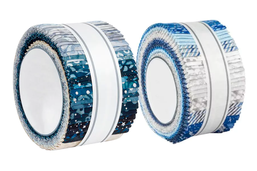 winter jelly roll fabric