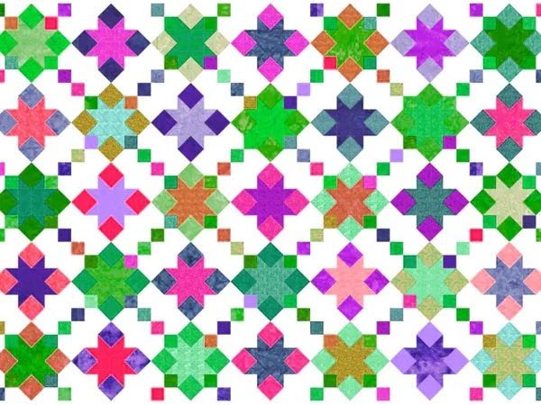 4 fabric quilt patterns free