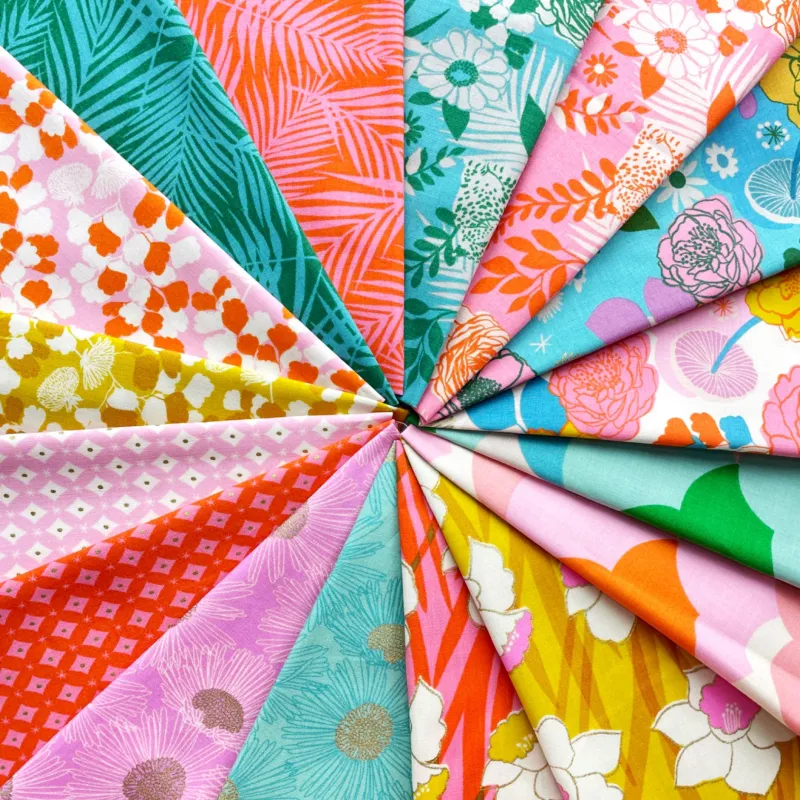 Cotton Blend Summer Quilt Fabric