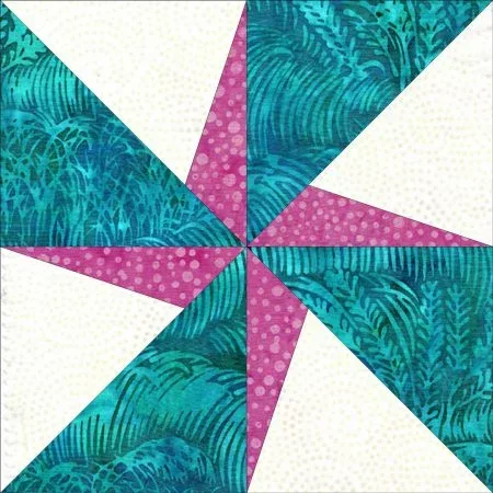 Pinwheel Quilt 3 Fabric Quilt Patterns