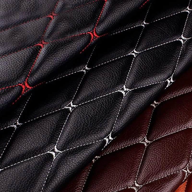 Quilted genuine Leather Fabric