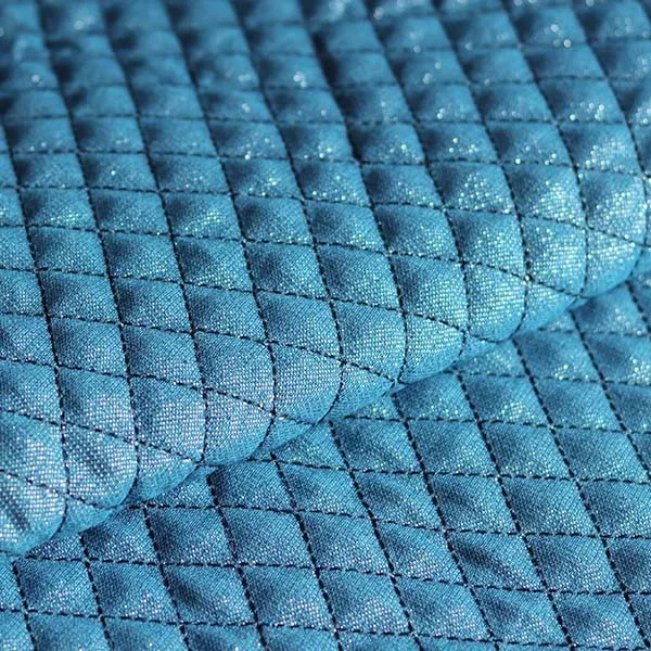 Solid Colors Quilted Denim