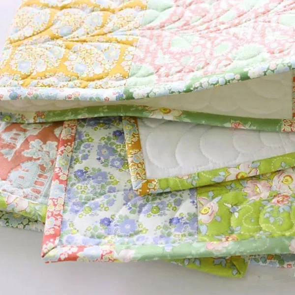 Two Fabric Quilt Binding