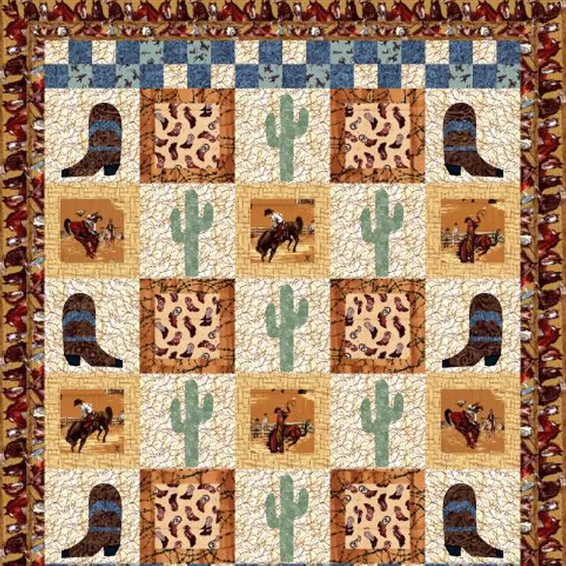 Western Quilt Fabrics design