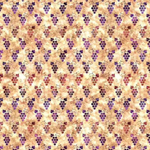 Wine Themed Quilt Fabric