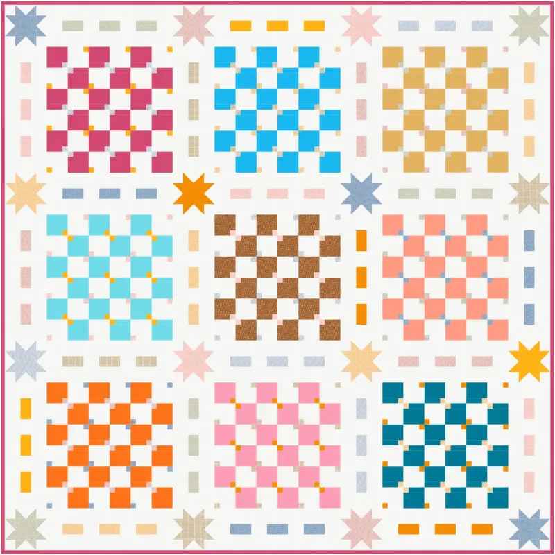 checkerboard quilt 5 fabric quilt patterns free