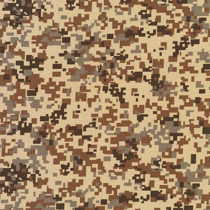 digital camo quilting fabric